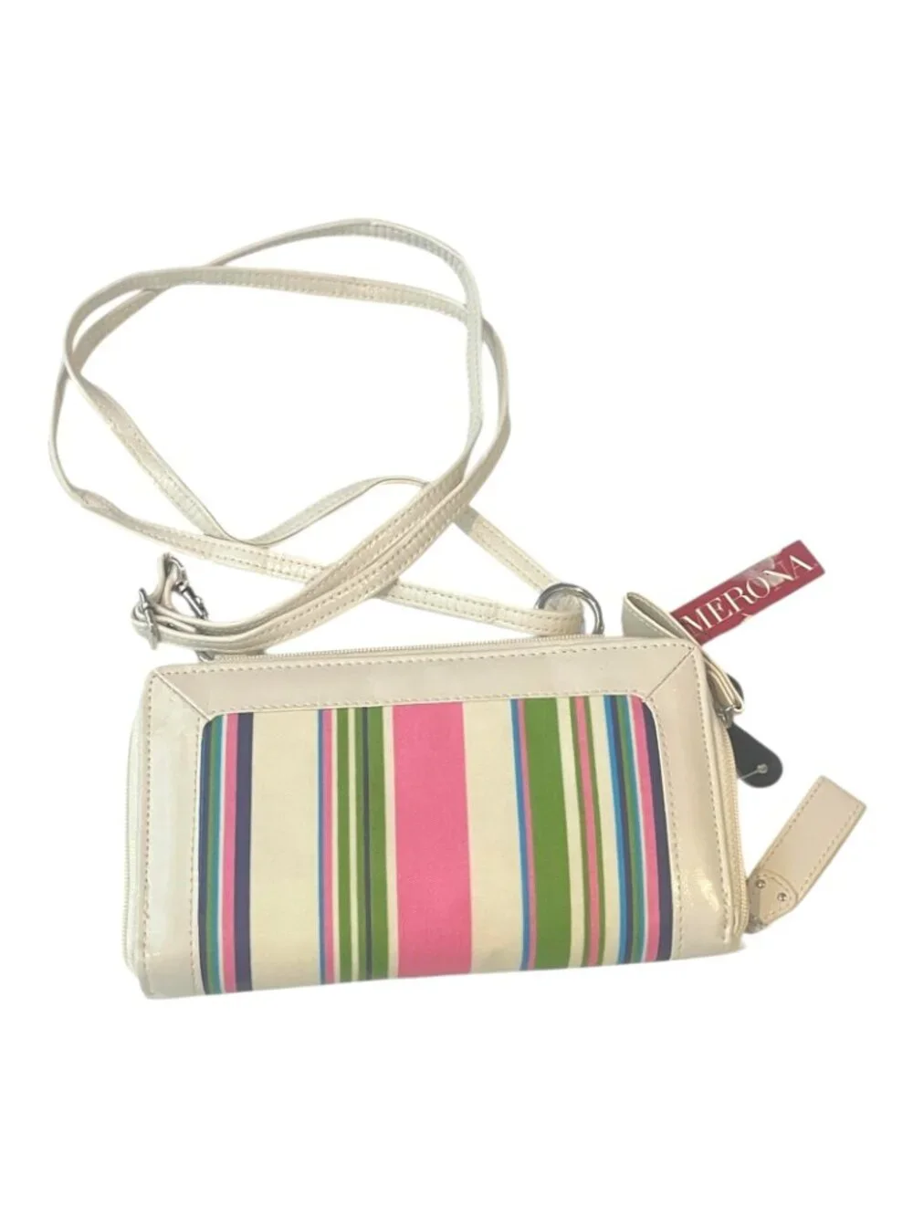 MERONA Clutch Purse Crossbody Strap Wallet - 8